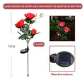 thumbnail image 2 of Luces solares de jardín CM-TOP Rosa Roja Impermeables, 2 of 3