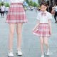 thumbnail image 3 of Falda de niña Primavera y otoño Estilo occidental Uniforme jk para niños Falda de primavera Falda plisada fina de verano para niña, 3 of 4