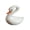 🥝 A_New#11, variant on Porcelain Couple Figurine Tabletop Décor - Elegant White Ceramic Bird Pair Centerpiece Accent, Glossy Finish, Durable Lead-Free, Salt Pepper Shaker Set Gift