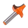 thumbnail image 2 of Rounding Edge Forming Bit 8mm Shank Wear Resistant Roundover Edging Router Bit Tungsten Carbide Alloy Oxidation Treatment for Slotting, 2 of 7