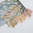 thumbnail image 5 of Unique Bargains 1 Set Hair Clip Pattern Texture Hair Clips Pink, 5 of 5