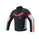 thumbnail image 5 of Chaqueta de motociclista con almohadillas reflectantes para verano Negro Blanco XXXL, 5 of 9
