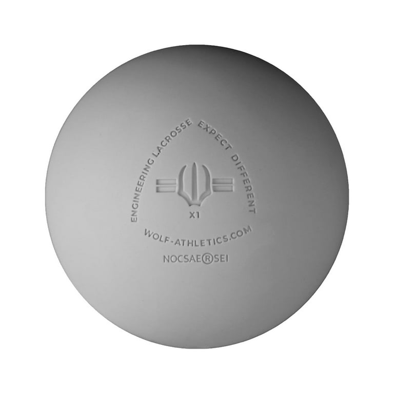【希少】Polo Club ホワイトボウル 3個セット Wolf Athletics White Ice Lacrosse Ball 3pk - Rubber Therapy