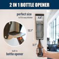 thumbnail image 3 of Heavy-duty 16 Oz. Metal Can Crusher - Wall-mounted Smasher For Aluminum Cans And Bottles Recycling - Grey, 3 of 5