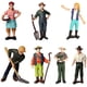 thumbnail image 1 of Set de Figuras de Personajes de Granja YONGSHENG 3 Pulgadas 9 Figuras de Granjero, 1 of 4