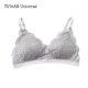thumbnail image 1 of Sujetador con correa para mujer Sujetador push-up sexy Bralette con diseño de encaje para niña Sujetador de copa 3/4 transpirable sin alambre, Gris plateado, 75 = 34AB Scienceny AP001484-14B, 1 of 7
