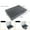 H, variant on EpheyFIF Plastic Multi-Grid Tool Parts Box Storage Screw Box Electronic Component Drill Bit Grid Box Repair Tool Box Drill Bit Grid Box A