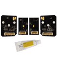 thumbnail image 2 of Daytime Running Light LED Module, Yellow Easy Installation DRL LED Modules Board 5PIN High Beam 9PIN Low Beam  for Car, 2 of 8