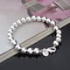 thumbnail image 1 of Pulseras para mujer, regalos para mujer, joyería para mujer, pulsera de cadena de cuentas de 8 mm, accesorios de moda para mujer, pulsera de cadena, 1 of 3