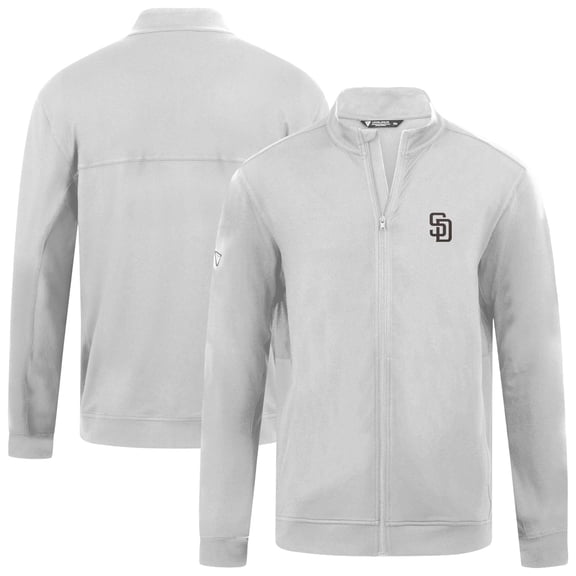 Women's Levelwear White San Diego Padres Alec Insignia 2.0 Full-Zip Jacket