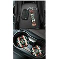 thumbnail image 3 of HUIACONG Southwestern Tribal Car Seat Covers Full Set 14 Pcs Washable Non-Slip Universal Auto Interior Decor with Steering Wheel Cover Seat Belt Pads Armrest Cover Headrest Covers, 3 of 7
