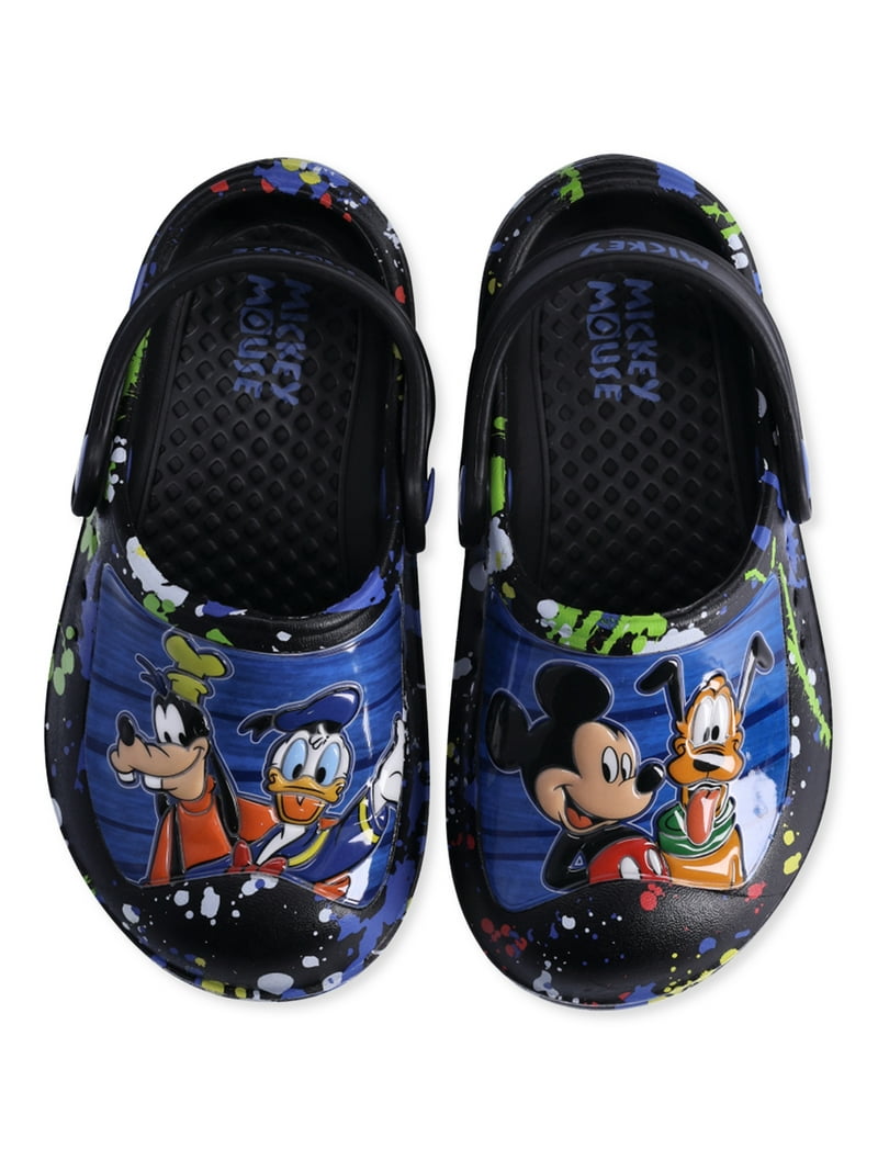 Mickey Mouse Toddler Boys Clog, Sizes 5/6 11/12