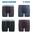 thumbnail image 2 of Calzoncillos tipo bóxer Skechers para niños, paquete de 4 unidades, microfibra elástica, 2 of 7
