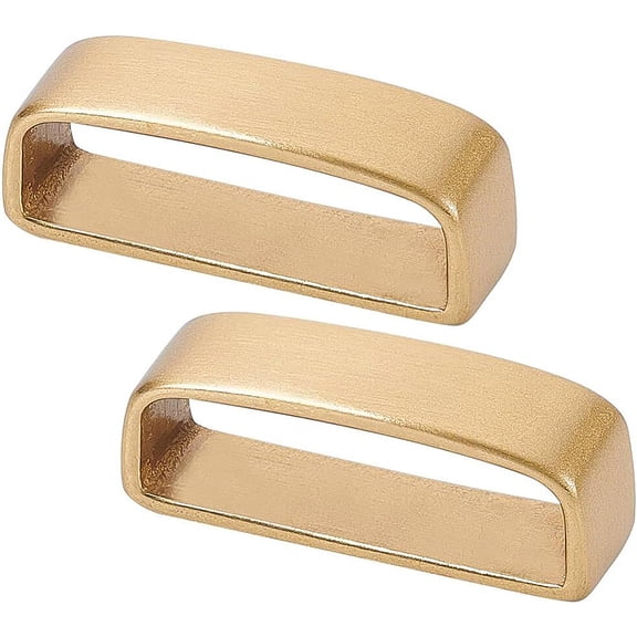 1box Brass Belt Loop Keeper Replacement (38-40mm) Men's Belt Buckle Accessory