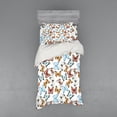 thumbnail image 1 of Ambesonne Colorful Bedding Set 3 Pcs, Bohemian Butterflies, Twin XL, Multicolor, 1 of 3