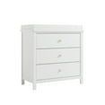 thumbnail image 3 of Graco Sasha 3 Drawer Dresser with Infant Changing Topper, White, 3 of 6