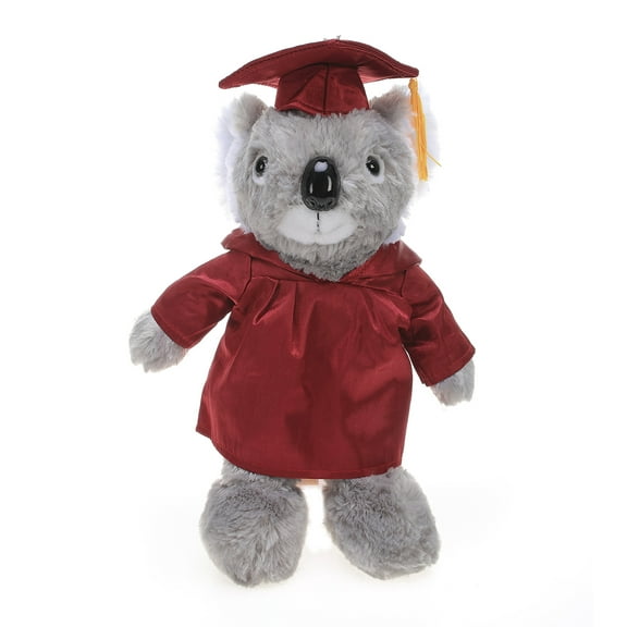 Made by Aliens Personalized Koala Stuffed Animal Plush Toy – Perfect Gift for Graduation Name or Your School Logo on Gown, Best for Any Grad School Kids 12 Inches