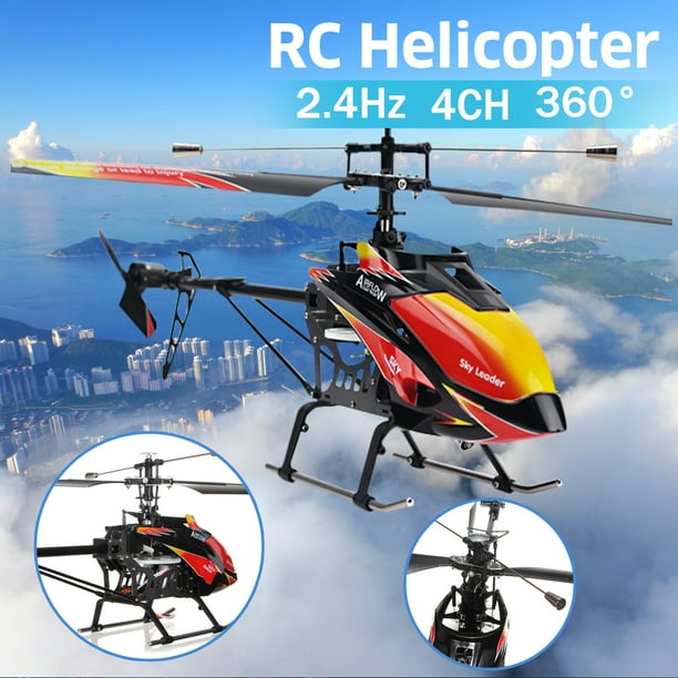 Wltoys V913 27inch 2.4G 4CH RC Helicopter Remote Control Single Blade
