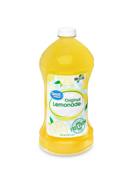 Great Value Original Lemonade, 96 fl oz