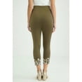 thumbnail image 3 of Jessica London Women's Plus Size Everyday Stretch Cotton Capri Legging, 3 of 4