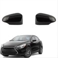 thumbnail image 4 of Car Rearview Mirror Cover Side Mirror for Toyota Yaris Black, 4 of 5