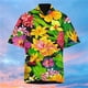 thumbnail image 2 of Camisas De Sport Para Hombre Camisa de manga corta con estampado digital 3d de ocio de tendencia de moda de playa de turismo de vacaciones de verano para hombres (BK1, M), 2 of 3