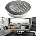 thumbnail image 3 of 70-300mm Ronde Grille d'Évent en Acier Inoxydable Extérieur Canal de Ventilation Outil, 3 of 5