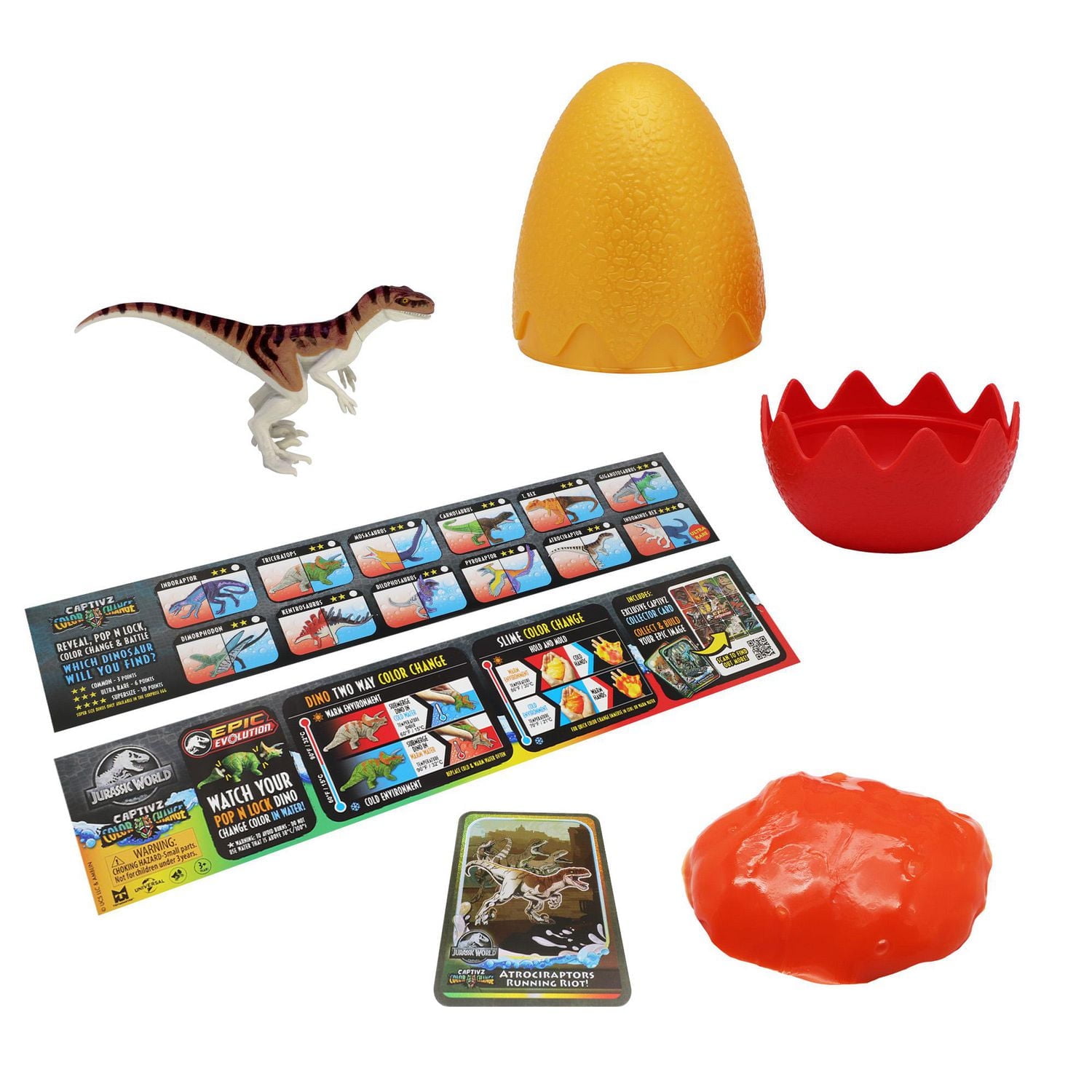 Jurassic CAPTIVZ Color Change 1PK - Walmart.ca