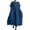 Dark Blue, variant on CIENVNSTG Women's Fashion Dress Solided Color Spring Comfortable Holiday Dress Lightweight Eye-Catching Beach Dress