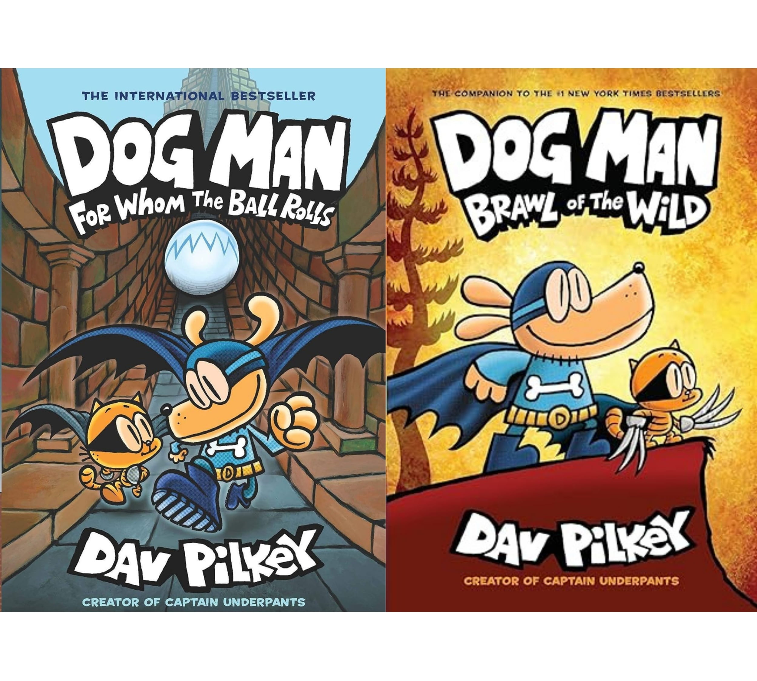 Dog man 1-15 セット Dog Man Graphic Novels Complete Set, Books 1-13 by Dav