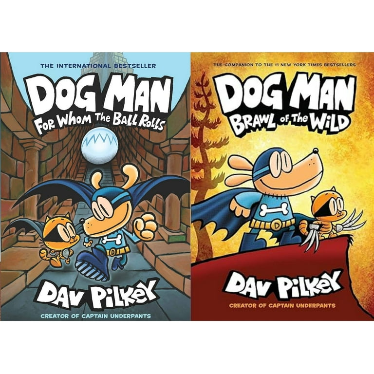 Dog Man Graphic Novels Complete Set, Books 1-13 by Dav Pilkey