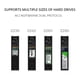 thumbnail image 3 of Ssd Caso Estuche SSD M.2 NVMe Protocolo dual 10 Gbps para SSD 2230/2242/2260/2280 (Plata), 3 of 6