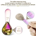 thumbnail image 4 of Stainless Steel Coffee Scoop 4-piece set (1 Tbsp, 2 Tbsp) Durable Tablespoon, Ergonomic Measuring Spoon, Suitable for Small and Large jars, Short-handled Spoon (colored), 4 of 7