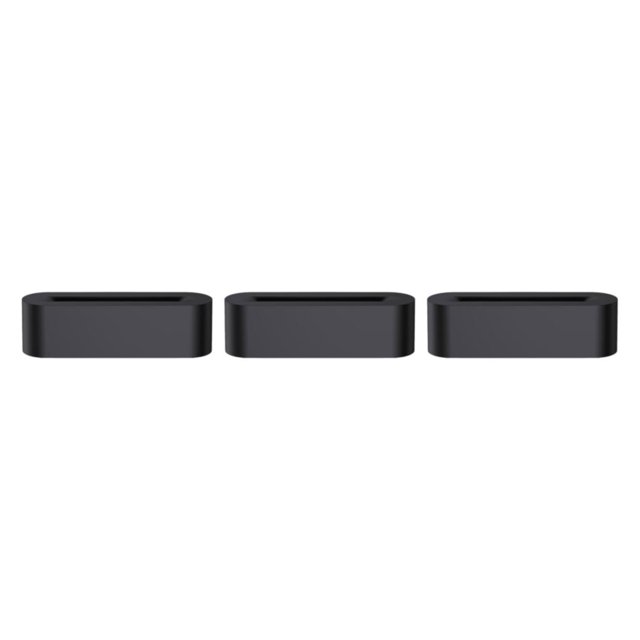 maskred Seven Color Changing Lamps Flame Diffuser For Aromatherapy Experience Automatic rounded black 3Set