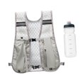 thumbnail image 4 of Colaxi Hiking Vest Pack with 500ml Water Bottle Daypack Reflective Design Multipurpose Breathable for Jogging Lightweight Light Gray, 4 of 8