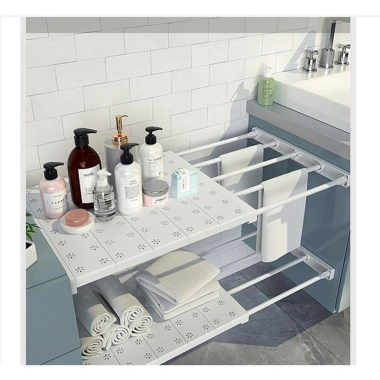 Scalable Closet Storage Shelf Wall Mounted Kitchen Rack Space Saving Wardrobe Decorative White Adjustable Organizer Shelves Cabinet Holders for