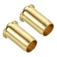 thumbnail image 1 of Unique Bargains 8mm Tube Brass Compression Fittings, 2 Pack Insert Compression Sleeve Fitting, 1 of 4