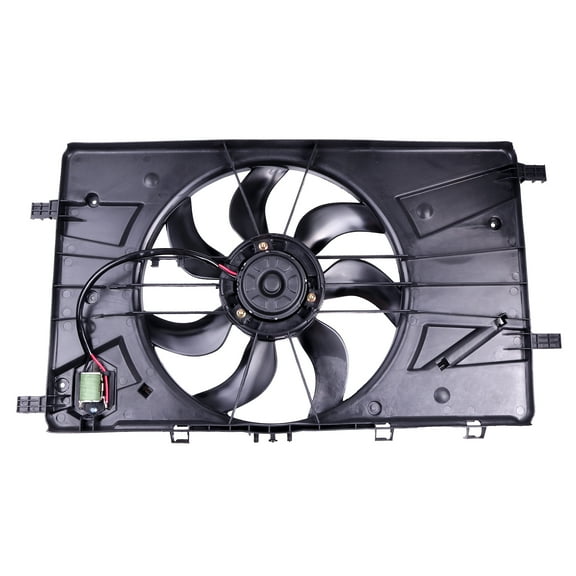 ECCPP Fits 11-16 Chevrolet Cruze 1.8L 14-15 Cruze 2.0L Radiator Condenser Cooling Fan Fits select: 2013-2014 CHEVROLET CRUZE LS, 2011-2012 CHEVROLET CRUZE LT