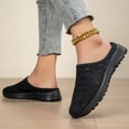 thumbnail image 7 of Willtoo Orthopedic Mule Clogs for Women Knitted Slip On Lightweight Mule Sneakers with Arch Support Closed Round Toe Open Back Breathable Flats Shoes Comfortable Low Top Outdoor Walking Shoes, 7 of 7