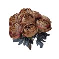 thumbnail image 1 of relayinert 10pieces Artificial Flowers - Low Maintenance And Long-lasting Durability Elegant Fake Flowers Bean paste colored 1Set, 1 of 6
