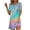 Multicolor, variant on Viikei Women's Plus Size Maxi Dress,Elegant Short Sleeve Dress for Women,Women's Summer Casual Print Beach Short Sleeved Round Neck Loose Tank Top Dress Multicolor S