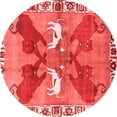 thumbnail image 1 of Ahgly Company Indoor Round Persian Red Traditional Area Rugs, 6' Round, 1 of 4