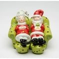 thumbnail image 3 of Ceramic Santa and Mrs Claus Taking a Nap Salt and Pepper Shakers Holiday Decor, 3 of 3