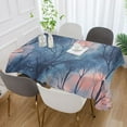 thumbnail image 2 of Yayeee Tablecloths for Rectangular Tables 60 x 60 inch Party Table Cover, Trees in The Night, 2 of 6