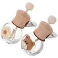 thumbnail image 2 of Shisuyan 2pcs Cute Car Vent Clips Glass Bottle Car Diffuser for Essential Oil Air Freshener for Car Vent Refillable Car Air Freshener Aromatherapy Ornament, 2 of 9