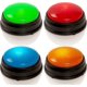 thumbnail image 1 of Quiz Buzzers - Set of 4 light and sound buzzers for pub quiz games, 1 of 5