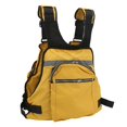 thumbnail image 1 of Fishing Vest, Fishing Life Jacket Adjustable Yellow Breathable Multi Pocket Design  for Fly Fishing, 1 of 8