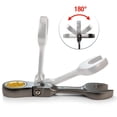 thumbnail image 3 of Ensemble de Clés WORKPRO Tête Flexible Stubby à Cliquet 8 Pcs SAE, 3 of 8