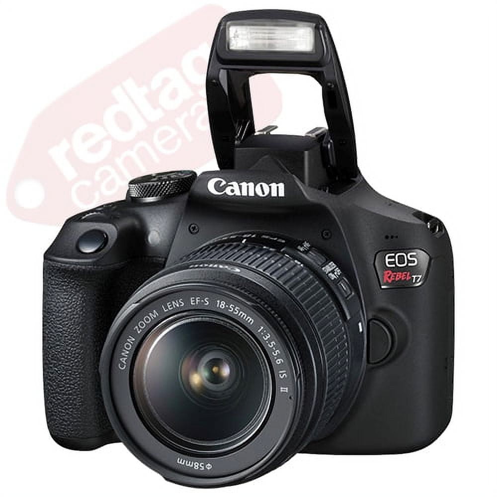 Canon EOS Rebel T7 24.1MP DSLR Camera with EF-S 18-55mm f/3.5-5.6 IS II Lens - International Version (International Version)