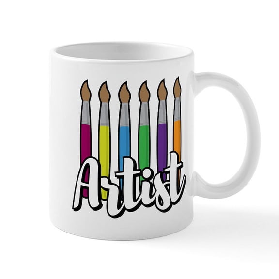 CafePress - Artist Mugs - 11 oz Ceramic Mug - Novelty Coffee Tea Cup